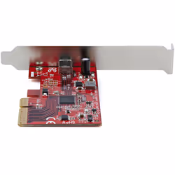 StarTech.com Scheda PCIe USB 3.2 Gen 2x2 a 1 porta - USB-C SuperSpeed 20Gbps PCI Express 3.0 x4- Host Controller Card - USB Type-C PCIe Add-On Adapter Card - Scheda di espansione - Windows & Linux - Vista aggiuntiva 4