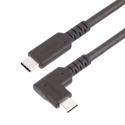StarTech.com Cavo USB-C angolare robusto da 1 m, USB 3.2 Gen 2 (10 Gbps), cavo di trasferimento dati USB type-C ad angolo ret ...