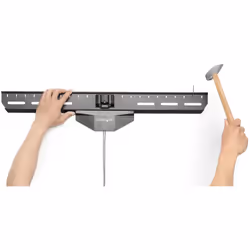 StarTech.com Supporto a muro per TV fino a 80" (55Kg) - Staffa porta tv da parete - Braccio per tv extra lungo ideale per pareti in cartongesso - Sostegno per schermo piatto inclinabile senza viti, universale e robusto - Vista aggiuntiva 6