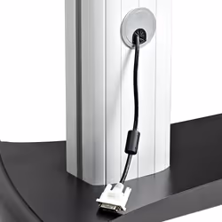 StarTech.com STNDMTVDUO Supporto TV a parete 60" Nero, Argento - Vista aggiuntiva 6