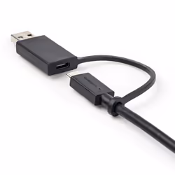 StarTech.com Cavo USB-C da 1 m con adattatore Dongle USB-A - Cavo ibrido 2-in-1 USB tipo C con USB-A - Da USB-C a USB-C (10Gbps/100W PD), da USB-A a USB-C (5Gbps) - Ideale per docking station ibride - Vista aggiuntiva 6
