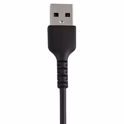 StarTech.com Cavo da USB-A a Lightning da 15cm nero - Robusto e resistente cavo di alimentazione/sincronizzazione in fibra aramidica da USB tipo A da Lightning - Certificato Apple Mfi per iPad/iPhone 12 - Vista aggiuntiva 5