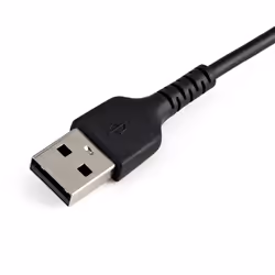 StarTech.com Cavo da USB-A a Lightning da 30cm nero - Robusto e resistente cavo di alimentazione/sincronizzazione in fibra aramidica da USB tipo A da Lightning - Certificato Apple Mfi per iPad/iPhone 12 - Vista aggiuntiva 4