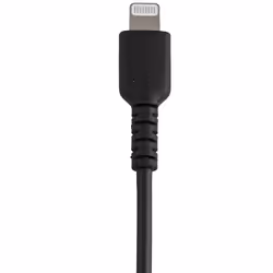 StarTech.com Cavo da USB-A a Lightning da 30cm nero - Robusto e resistente cavo di alimentazione/sincronizzazione in fibra aramidica da USB tipo A da Lightning - Certificato Apple Mfi per iPad/iPhone 12 - Vista aggiuntiva 6
