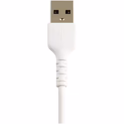 StarTech.com Cavo da USB-A a Lightning da 30cm bianco - Robusto e resistente cavo di alimentazione/sincronizzazione in fibra aramidica da USB tipo A da Lightning - Certificato Apple Mfi per iPad/iPhone 12 - Vista aggiuntiva 5