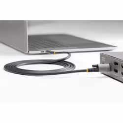 StarTech.com Cavo USB-C con viti di bloccaggio superiori da 1m - Cavo da USB-C a USB- C certificato 10Gbps - Cavo USB-C 3.2 Gen 2 - 100W (5A) PD - Supporta DP Alt Mode - Cavo dati e di ricarica - Vista aggiuntiva 5