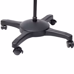 StarTech.com Supporto per tablet mobile con ruote bloccabili - Stand per tablet ad altezza regolabile - Sostegno universale da pavimento per tablet da 7 a 11" - Leggio porta tablet con reggi tablet rimuovibile - Vista aggiuntiva 4