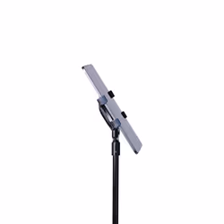 StarTech.com Supporto per tablet mobile con ruote bloccabili - Stand per tablet ad altezza regolabile - Sostegno universale da pavimento per tablet da 7 a 11" - Leggio porta tablet con reggi tablet rimuovibile - Vista aggiuntiva 6