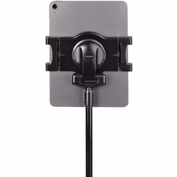 StarTech.com Supporto per tablet mobile con ruote bloccabili - Stand per tablet ad altezza regolabile - Sostegno universale da pavimento per tablet da 7 a 11" - Leggio porta tablet con reggi tablet rimuovibile - Vista aggiuntiva 8