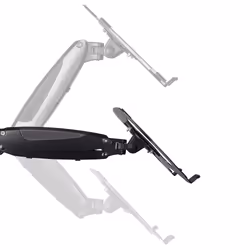 StarTech.com Supporto per PC portatile o monitor singolo da 34" articolato a movimento completo - Staffa per ripiano per laptop con montaggio VESA - Braccio ergonomico regolabile per notebook - Morsetto da scrivania - Vista aggiuntiva 4