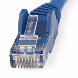 StarTech.com Cavo Ethernet CAT6 da 7 m - LSZH (Low Smoke Zero Halogen) - 10 Gigabit 650MHz 100W PoE RJ45 - Cavo di rete Lan UTP - Cavo patch categoria 6 antigroviglio - CAT 6, Certificazione ETL, 24AWG - Blu - Vista aggiuntiva 2