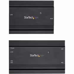 StarTech.com Extender USB 2.0 a 4 porte - Estensore Ethernet USB 2.0 multiporta via CAT5 CAT6 100m - USB Extender Hub via Lan compatibile RJ45 - Kit Prolunga USB 2.0 alimentato - 480 Mbps - Vista aggiuntiva 4