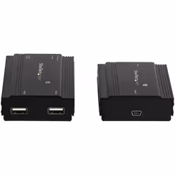 StarTech.com Extender USB 2.0 a 4 porte - Estensore Ethernet USB 2.0 multiporta via CAT5 CAT6 100m - USB Extender Hub via Lan compatibile RJ45 - Kit Prolunga USB 2.0 alimentato - 480 Mbps - Vista aggiuntiva 5