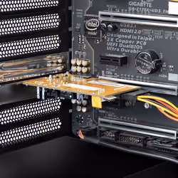 StarTech.com Scheda di rete PCI Express x1 a 1 porta, Scheda Ethernet PCIe con RJ45, Interfaccia di rete da 2.5 Gb NIC PoE 802.3at da 30 W per desktop/server, adattatore LAN PoE di rete, NBaseT, Windows/Linux - Vista aggiuntiva 6