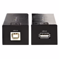 StarTech.com Extender USB 2.0 fino a 150m su Cavo Ethernet Cat5e/Cat6 - Estensore Porta USB Alimentato su Cavo Lan - Extender/Adattatore USB Over Ethernet su Cavo di Rete con Plug RJ45