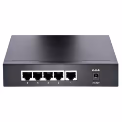StarTech.com Switch 2.5G Unmanaged - Switch Gigabit 5 porte - Switch Ethernet Unmanaged 2.5GBASE-T - Splitter Ethernet - Montaggio su guida DIN o a parete - Multi-Gigabit - Auto-MDIX - 9K Jumbo - Vista aggiuntiva 4