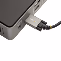 StarTech.com Cavo USB-C con viti di bloccaggio laterali da 1m - Cavo da USB-C a USB- C certificato USB-IF 10Gbps - Cavo USB-C 3.1/3.2 Gen 2 - 100W (5A) PD - Supporta DP Alt Mode - Cavo dati e di ricarica - Vista aggiuntiva 7