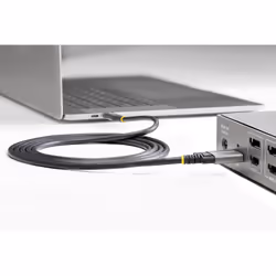 StarTech.com Cavo USB-C con viti di bloccaggio laterali da 1m - Cavo da USB-C a USB- C certificato USB-IF 10Gbps - Cavo USB-C 3.1/3.2 Gen 2 - 100W (5A) PD - Supporta DP Alt Mode - Cavo dati e di ricarica - Vista aggiuntiva 8