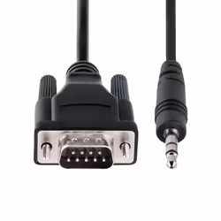 StarTech.com Cavo Seriale DB9 a Jack 3,5 mm da 1m - Adattatore Seriale RS232 9 pin a Jack 3,5 M/M per la Configurazione e Calibrazione di Dispositivi Seriali, Proiettori, Digital Signage e TV tramite Jack Audio - Vista aggiuntiva 4