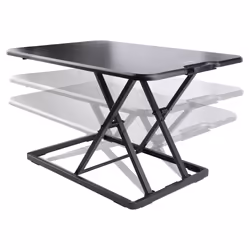 StarTech.com Standing Desk per Notebook - Convertitore Scrivania Regolabile in Altezza da 4,5 a 40cm - Postazione Smart Working Sit-Stand Ergonomica - Supporta fino a 8kg - Vista aggiuntiva 6