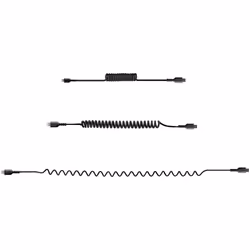 StarTech.com Cavo USB-C a Lightning da 50 cm Certificato MFi, Cavetto iPhone Spiralato di Ricarica/Alimentazione, Resistente Cavo Tipo C a Lightning in Fibra Aramidica con Rivestimento TPE , Cavo Caricatore Nero - Vista aggiuntiva 4