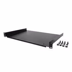 StarTech.com Mensola Rack 19" 1U - Ripiano per Armadio Rack 19" a sbalzo per Dispositivi e Apparecchiature di rete non installabili a Rack; Struttura resistente con portata fino a 25kg, Profondità vassoio 30 cm - Vista aggiuntiva 5