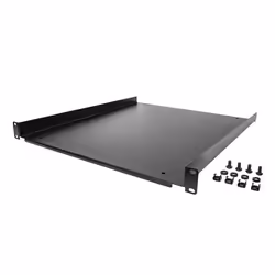 StarTech.com Mensola Rack 19" 1U - Ripiano per Armadio Rack 19 pollici a sbalzo per Dispositivi e Apparecchiature di rete non installabili a Rack; Struttura Resistente con portata fino a 25kg, Profondità 50 cm - Vista aggiuntiva 5