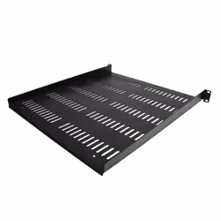 StarTech.com Mensola Rack 19" 1U - Ripiano Ventilato per Armadio Rack 19 pollici a sbalzo per Dispositivi e Apparecchiature di rete non installabili a Rack; Struttura resistente fino a 25kg, Profondità 50 cm - Vista aggiuntiva 2