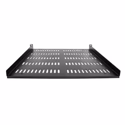 StarTech.com Mensola Rack 19" 1U - Ripiano Ventilato per Armadio Rack 19 pollici a sbalzo per Dispositivi e Apparecchiature di rete non installabili a Rack; Struttura resistente fino a 25kg, Profondità 50 cm - Vista aggiuntiva 4