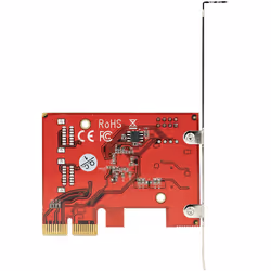 StarTech.com Scheda PCIe SATA - Scheda di Espansione PCIe SATA a 4 porte 6 Gbps - Staffa a Profilo Basso/Alto - ASM1062 senza RAID - Convertitore PCI Express SATA per SSD/HDD - Vista aggiuntiva 7