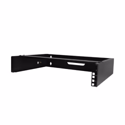StarTech.com Staffa Rack 19" 2U per installazione a Parete - Supporto a Parete a Profilo Basso per Patch Panel, Dispositivi I ...