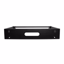 StarTech.com Staffa Rack 19" 2U per installazione a Parete - Supporto a Parete a Profilo Basso per Patch Panel, Dispositivi IT/AV, Switch di Rete - Adattatore Rack 2 Unità Portata fino a 35kg - Acciao - Nero - Vista aggiuntiva 4