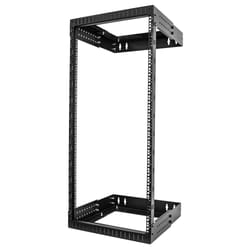 StarTech.com Armadio Rack a Muro 19" 24U - Armadio di rete/Quadro rack 19 pollici a profondità regolabile 30-50cm - Resistente Server rack a parete a 2 montanti per AV/Dati/Telecomunicazioni/Attrezzature IT/Switch
