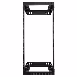 StarTech.com Armadio Rack a Muro 19" 24U - Armadio di rete/Quadro rack 19 pollici a profondità regolabile 30-50cm - Resistente Server rack a parete a 2 montanti per AV/Dati/Telecomunicazioni/Attrezzature IT/Switch - Vista aggiuntiva 3