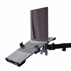 StarTech.com LAPTOP-ARM-TRAY supporto per laptop Braccio per computer portatile Nero - Vista aggiuntiva 6