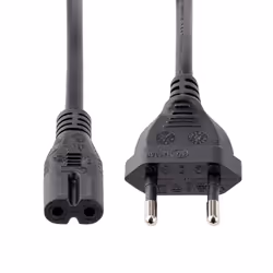 StarTech.com Cavo di Alimentazione CA da 3m, Spina EuroPlug a C7, 2.5A-250V, 18AWG, Cavo Elettrico di Ricambio con spina italiana per Notebook / Stampanti/Monitor/Laptop, Cavo alimentazione bipolare - Vista aggiuntiva 4