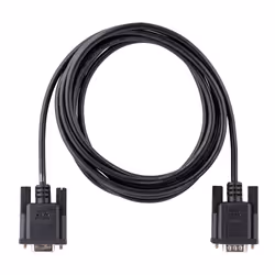 StarTech.com Cavo Seriale Null Modem RS232 da 3 m - Cavo Seriale Crossover con Schermatura in Alluminio - Cavo COM Connettore DB9 da Femmina a Maschio - Compatibile con Dispositivi DTE - Nero - Vista aggiuntiva 5