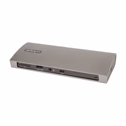 StarTech.com Dock Thunderbolt 4, Power Delivery 96W, Dual Monitor 4K 60Hz/Single Monitor 8K, 3xTB4/Porte USB4, 4xUSB-A, SD, GbE, Docking Station Thunderbolt 4 per Windows o TB3 per MacBook, Cavo da 0,8m - Vista aggiuntiva 6