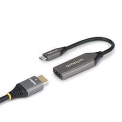 StarTech.com Adattatore USB-C a HDMI, 8K 60Hz / 4K 120Hz, Convertitore Video da USB4 a HDMI 2.1 con Cavo Integrato da 20 cm, Dongle USB Type-C a HDMI HDR10+