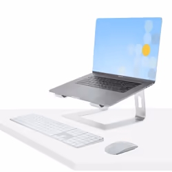 StarTech.com Supporto per PC Portatile da Scrivania in Alluminio/Argento supporta fino a 5 kg, Rialzo Ergonomico per Laptop, Supporto Portatile per Notebook Macbook Air/Pro, Dell XPS, Lenovo - Vista aggiuntiva 5