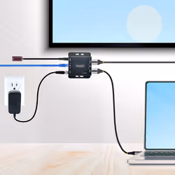 StarTech.com HDMI Extender via Ethernet 4K 30Hz/40m o 1080p/70m, Kit Extender HDMI via CAT6/CAT5, Estensione HDMI su IP con Power over Cable (PoE), Kit Trasmattitore e Ricevitore HDMI con IR e alimentatore singolo - Vista aggiuntiva 7