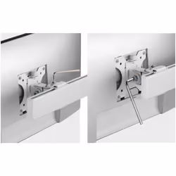 StarTech.com 6-MONITOR-ARM-A support d'écran plat pour bureau 81,3 cm (32") Blanc - Vista aggiuntiva 7