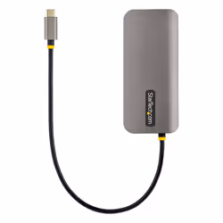 StarTech.com Adattatore Multiporta USB-C HDMI 4K 60Hz, Hub USB-A 5Gbps a 3 Porte , Adattatore USB-C a HDMI con PD 100W Pass-Through, GbE, SD/MicroSD, Cavo da 30 cm, Dock da Viaggio, Docking Station per laptop - Vista aggiuntiva 5