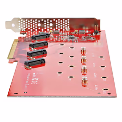 StarTech.com QUAD-M2-PCIE-CARD-B scheda di interfaccia e adattatore Interno M.2 - Vista aggiuntiva 4