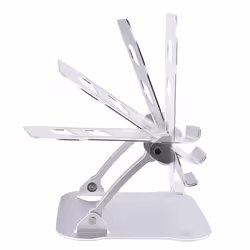 StarTech.com Supporto per PC Portatile da Scrivania - Stand Ergonomico ad Altezza Regolabile per Notebook, Rialzo Inclinato in Alluminio per Computer Portatili fino a 10kg - Alzata Portatile da Tavolo per Laptop - Vista aggiuntiva 6