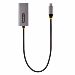 StarTech.com Adattatore da USB-C a Lan, Convertitore di Rete da USB 3.0 a Ethernet Gigabit - 10/100/1000 Mbps, Interfaccia da USB Type-C a RJ45 Ethernet (GbE), cavo integrato da 30 cm, installazione senza driver - Vista aggiuntiva 5