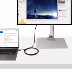 StarTech.com A40G2MB-TB4-CABLE Cavo Thunderbolt 2 m 40 Gbit/s Nero - Vista aggiuntiva 7