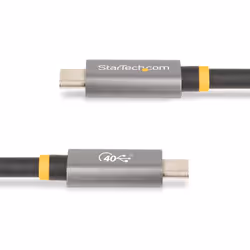 StarTech.com Cavo USB4 da 1 m, Cavo USB Type-C Certificato USB-IF, 40 Gbps, cavo di ricarica e trasferimento dati USB-C, 100W Power Delivery, 8K 60Hz, compatibile con Thunderbolt 4/3/USB 3.2 - Vista aggiuntiva 4