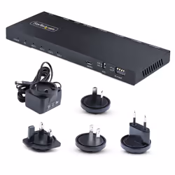 StarTech.com Splitter HDMI 4K con 4 Porte - Sdoppiatore HDMI 2.0 4K 60Hz 1 In e 4 Out - HUB HDMI 4K con Scaler Integrato - Splitter HDMI con Porta Audio 3,5 mm/ottica - Vista aggiuntiva 7