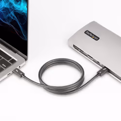StarTech.com Cavo Thunderbolt 4 da 1m - 40Gbps - PD 100W - Cavo Video/Trasferimento dati 4K/8K - Cavo Thunderbolt Certificato Intel Compatibile con USB4/Thunderbolt 3/USB 3.2/USB Tipo C/DisplayPort - Cavo USB C - Vista aggiuntiva 8
